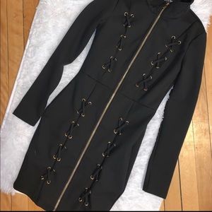 Black long sleeve dress